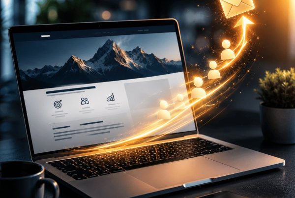 Modern business website illustrating website lead generation, conversion optimisation, and digital marketing strategies to increase customer enquiries.