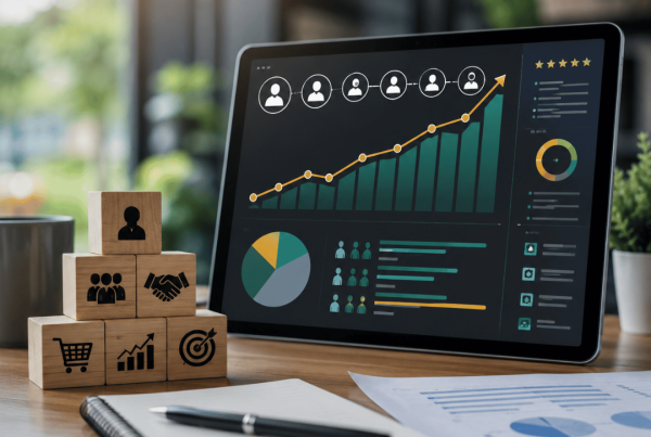 Customer Lifetime Value strategy showing customer loyalty retention and business growth